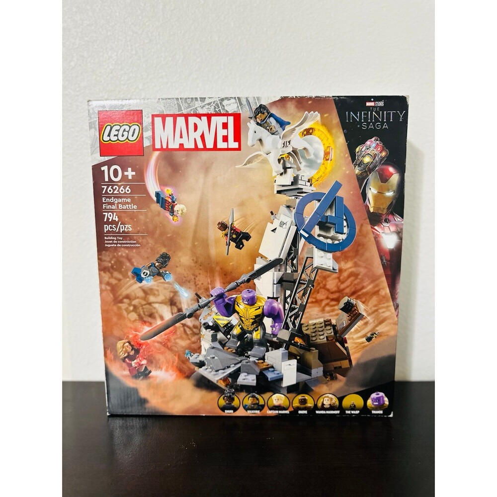 LEGO Marvel Avengers Endgame Final Battle 76266 Retired New Sealed 794pcs